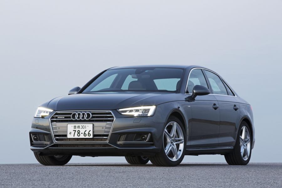  Audi A4 2.0 TFSI Quattro S-Line (B9) 2016 года  (JP) (фото 1 из 11)
